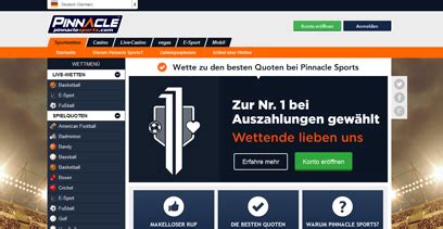 Pinnacle Sports Mobile Wetten .